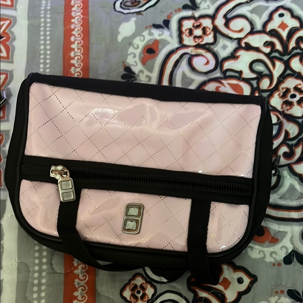 Pink Quilted Women's Nintendo Case